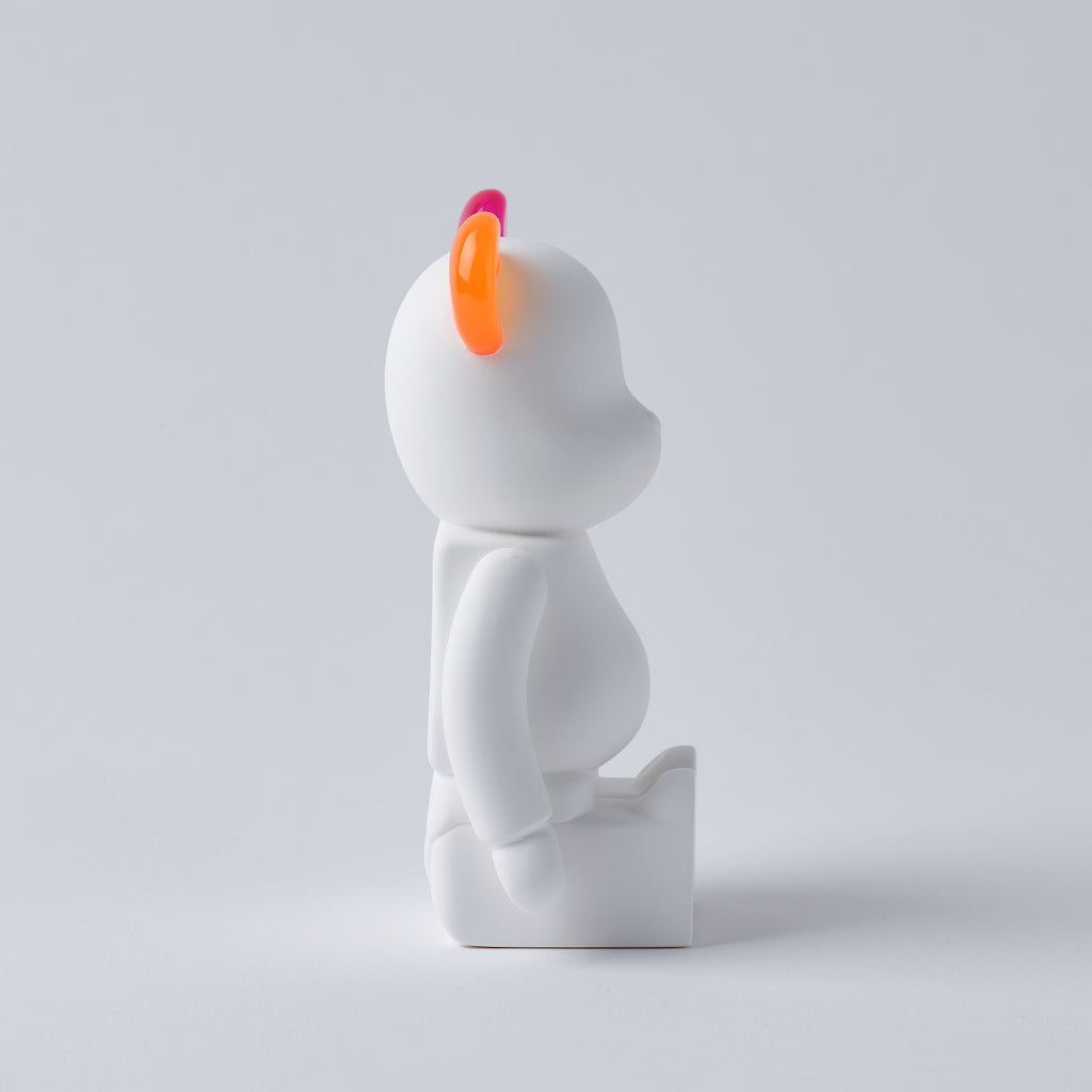 BE@RBRICK AROMA ORNAMENT No.0 COLOR W-DOUBLE- ORANGE PINK